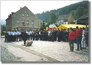 Einweihung Gerätehaus 2002