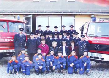 Ortsfeuerwehr Rittersgrün Gruppenbild