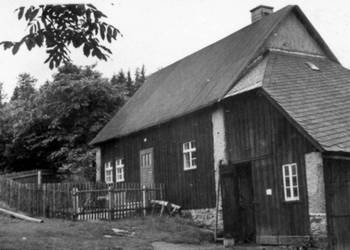 Forsthaus 'Alte Schmiede' Depot der FFW Tellerhäuser im Jahre 1943
