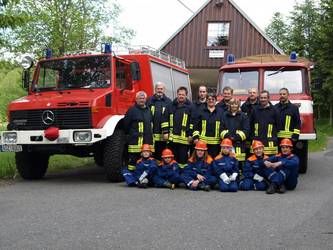 Ortsfeuerwehr Tellerhäuser Gruppenbild