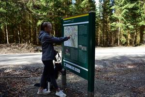 Station 2: „Flora und Fauna / Ein Jahr im Erzgebirge“