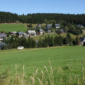 Ortsansicht Tellerhäuser Blick zum Einsberg Mit freundlicher Genehmigung Fotograf Harald Wunderlich